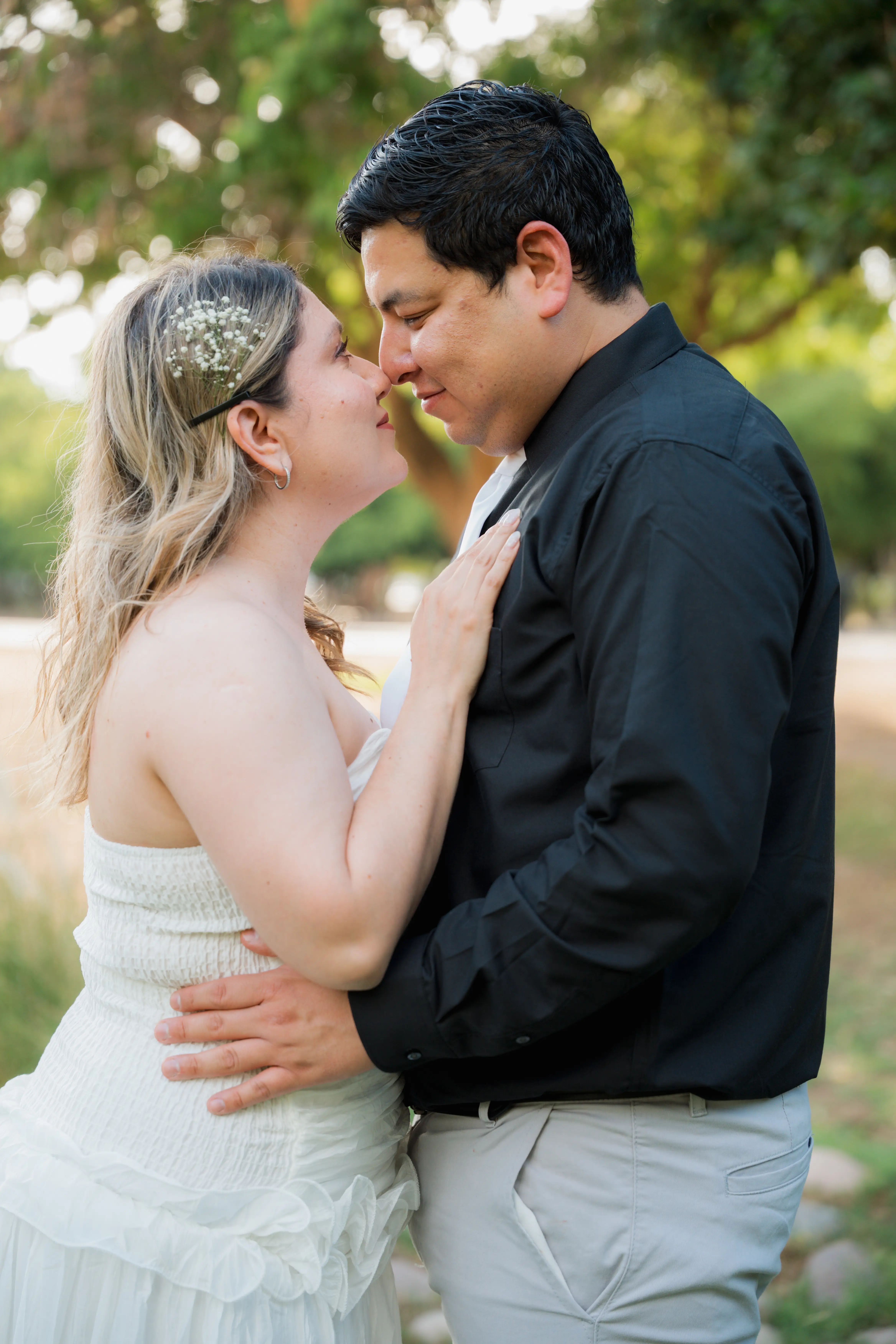 Itzel Robles y Eduardo López
